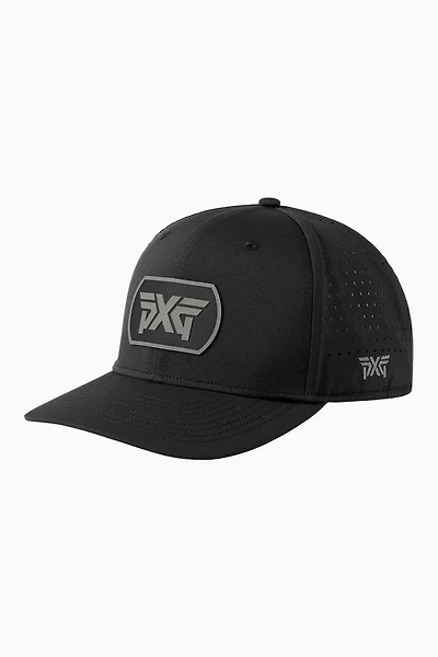 Men's Dog Tag 6-Panel Snapback Cap