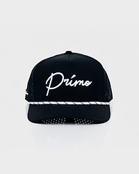 Men's Black Cursive Cap