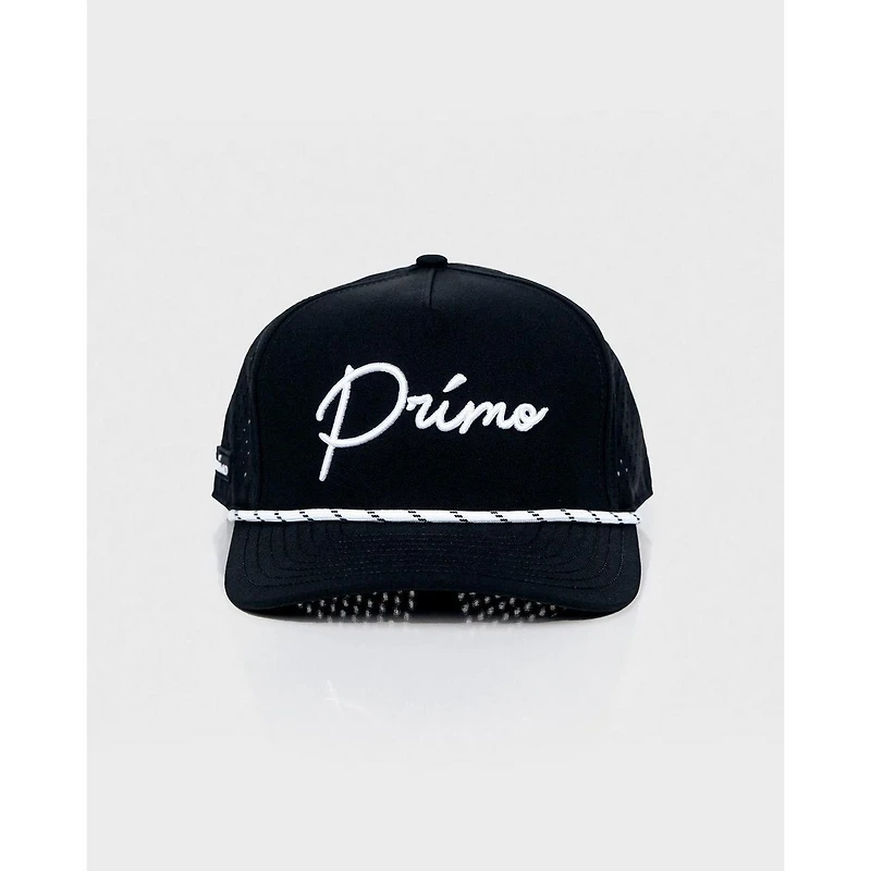 Men's Black Cursive Hat