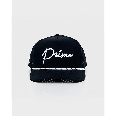 Men's Black Cursive Hat
