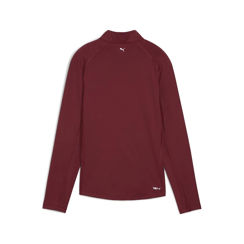 Women's YouV Solid 1/4 Zip Sweater