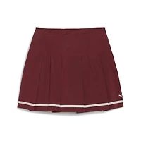Women's Stripe Pleated Skirt