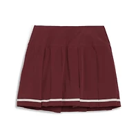Women's Stripe Pleated Skirt