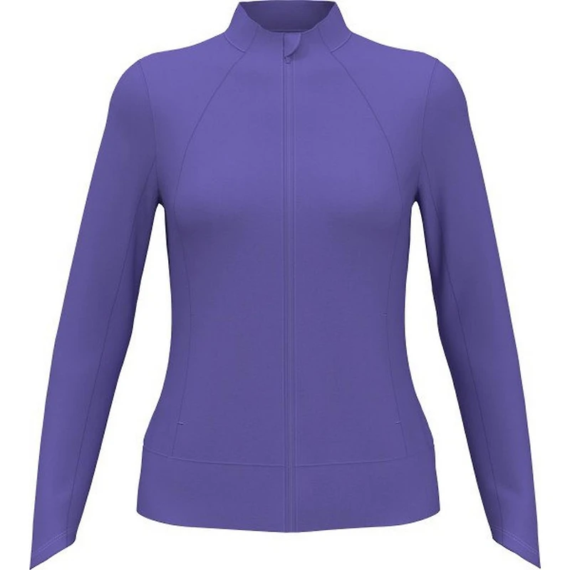 Women's Light Weight Full Zip Knit Longsleeve Top