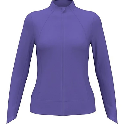 Women's Light Weight Full Zip Knit Longsleeve Top
