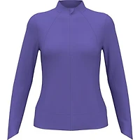 Women's Light Weight Full Zip Knit Longsleeve Top