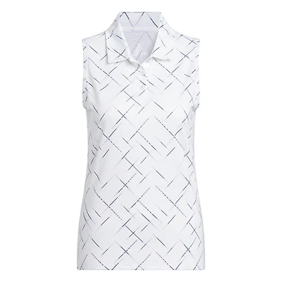 Women's Ultimate365 Printed Sleeveless Polo