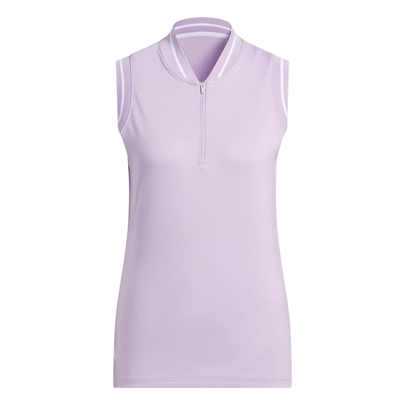 Women's Ultimate365 Zip Sleeveless Polo