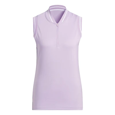 Women's Ultimate365 Zip Sleeveless Polo