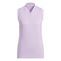 Women's Ultimate365 Zip Sleeveless Polo