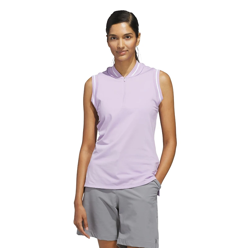 Women's Ultimate365 Zip Sleeveless Polo