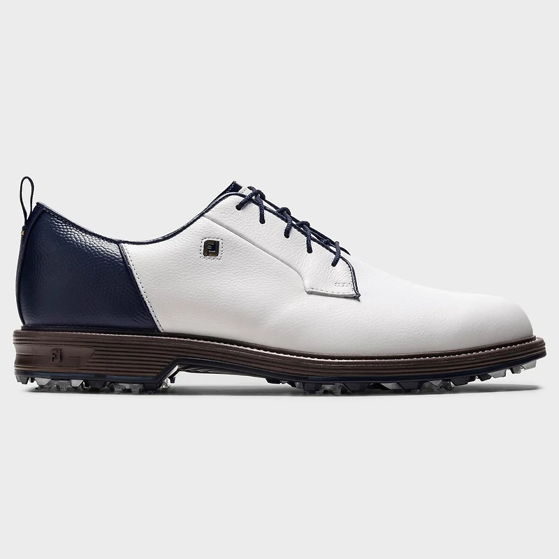 Men's Premiere Series Field LX Spiked Golf Shoe - White/Navy