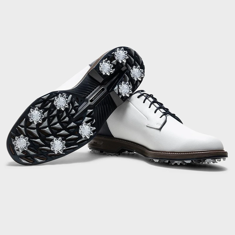 Men's Premiere Series Field LX Spiked Golf Shoe - White/Navy