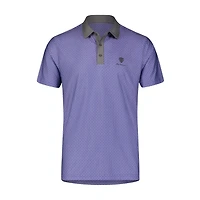 Men's AOP Linear Short Sleeve Polo