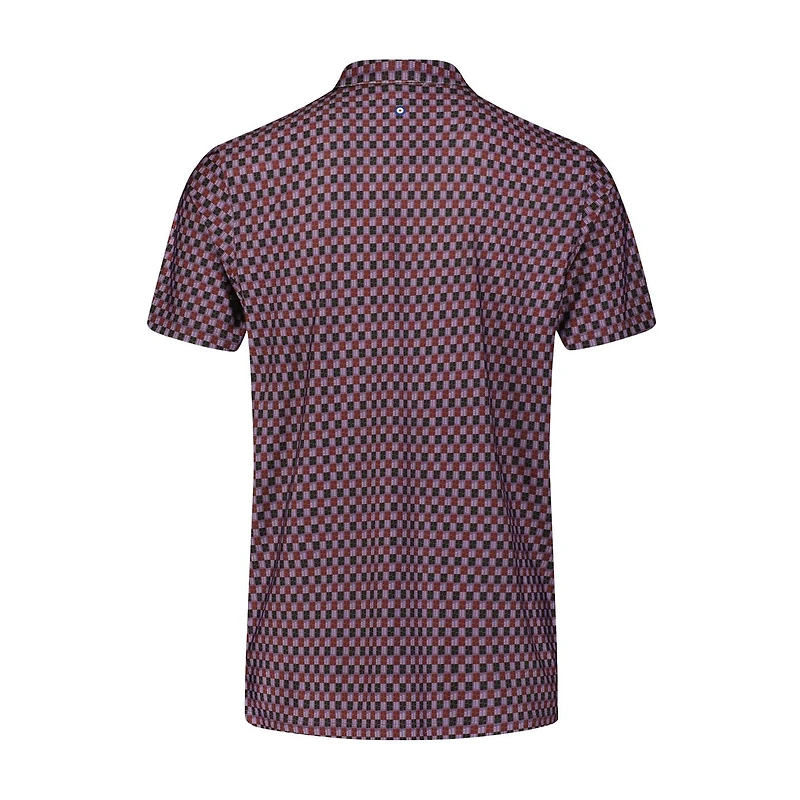 Men's Optic Geo Short Sleeve Polo