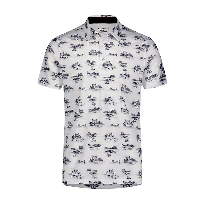 Men's Scenics Short Sleeve Polo