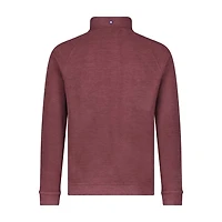 Men's Melange Fleece 1/4 Zip Pullover