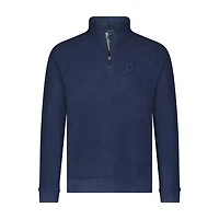 Men's Melange Fleece 1/4 Zip Pullover