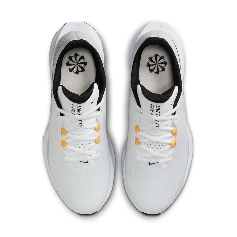 Infinty G 2 Spikeless Golf Shoe - White/Grey/Yellow