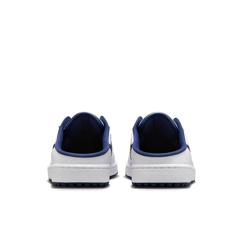 Air Jordan Mule Spikeless Golf Shoe - White/Navy