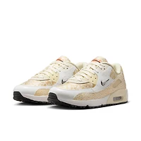 Air Max 90 G The Open NRG Spikeless Golf Shoe - White/Gold/Black