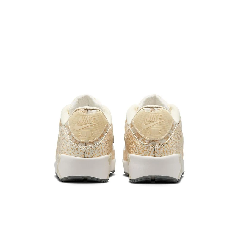 Air Max 90 G The Open NRG Spikeless Golf Shoe - White/Gold/Black