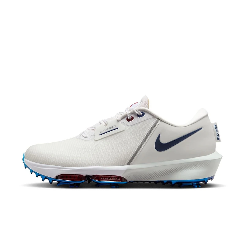Air Zoom Infinity Tour NXT 2 Brooks Koepka NRG Spikeless Golf Shoe - White/Blue/Red