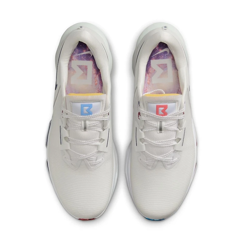 Air Zoom Infinity Tour NXT 2 Brooks Koepka NRG Spikeless Golf Shoe - White/Blue/Red