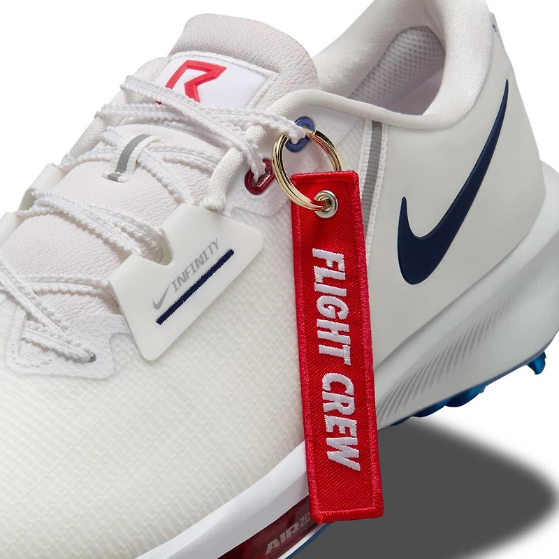 Air Zoom Infinity Tour NXT 2 Brooks Koepka NRG Spikeless Golf Shoe - White/Blue/Red