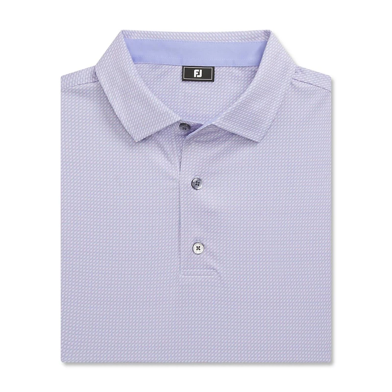 Men's 3D Print Lisle Short Sleeve Polo