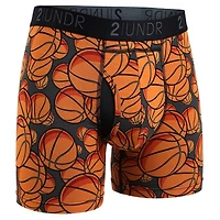 Men's Swing Shift Boxer Brief- Hoops
