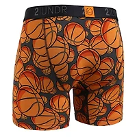 Men's Swing Shift Boxer Brief- Hoops