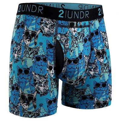 Men's Swing Shift Boxer Brief- Kitty Corner