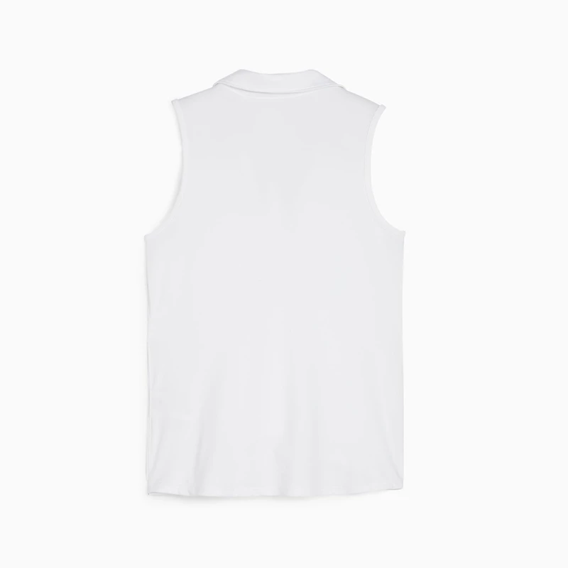 Girl's Cloudspun Piped Sleeveless Polo