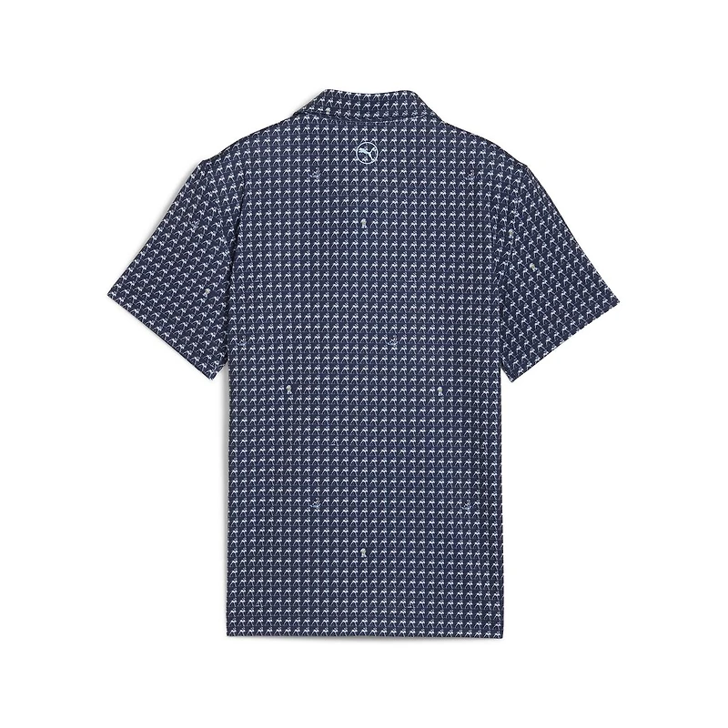Boy's MATTR Pup Golf Short Sleeve Polo
