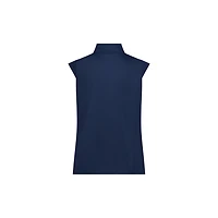 Women's Kyle Zip Front Mock Neck Sleeveless Top