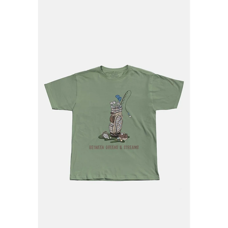 Men's Golf Bag T-Shirt