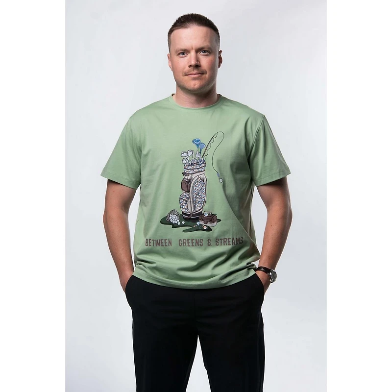 Men's Golf Bag T-Shirt