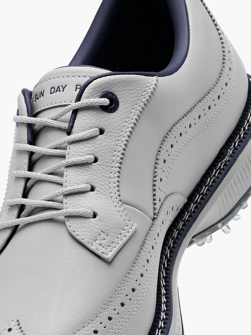 Men's Pioneer Magnolia Spiked Golf Shoe - Grey/Navy