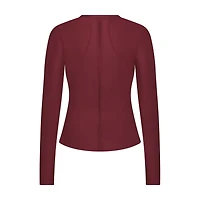 Women's Solid UV Crew Longsleeve Top