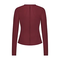 Women's Solid UV Crew Longsleeve Top