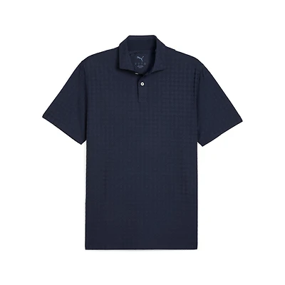 Men's MATTR Houndstooth Short Sleeve Polo