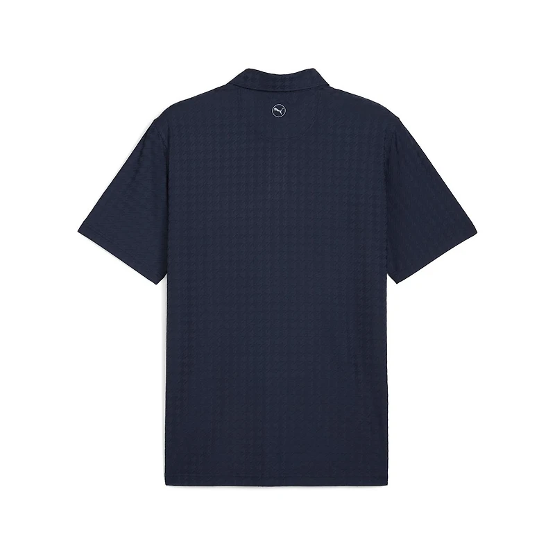 Men's MATTR Houndstooth Short Sleeve Polo
