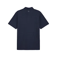 Men's MATTR Houndstooth Short Sleeve Polo