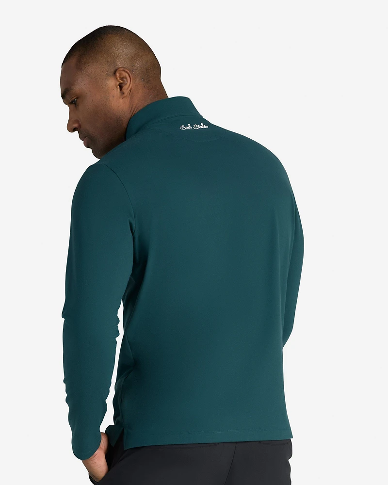 Men's Pine 1/4 Zip Sweater
