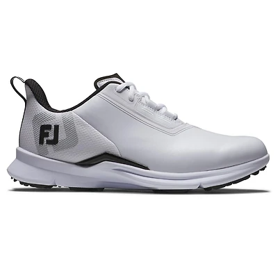 Men's Fuel Spikeless Golf Shoe - White (Wide)