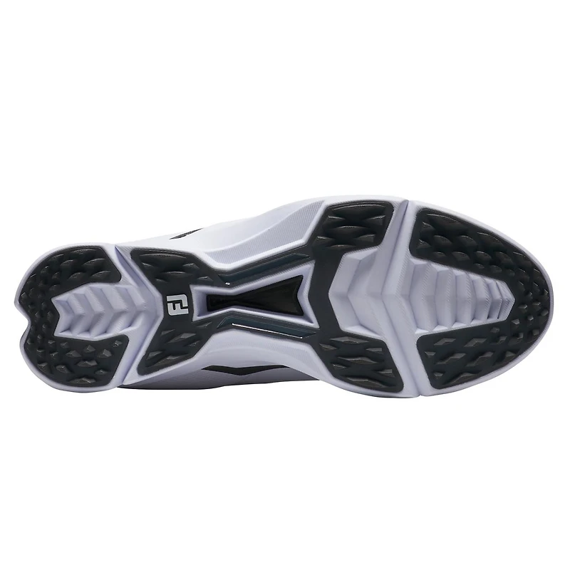 Men's Fuel Spikeless Golf Shoe - White (Wide)