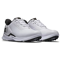 Men's Fuel Spikeless Golf Shoe - White (Wide)