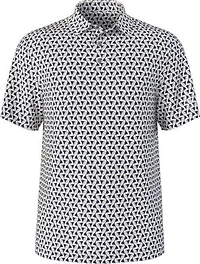 Men's Toucan Printed Short Sleeve Polo