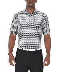 Men's Toucan Printed Short Sleeve Polo